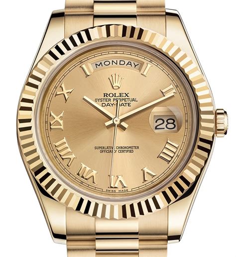 rolex day date ii yellow gold|rolex day date watch price.